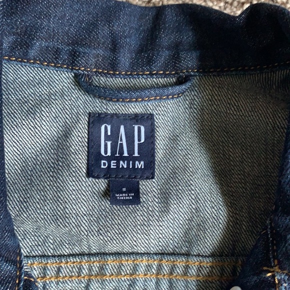 Gap Dark Wash Denim Jacket - Picture 4 of 6